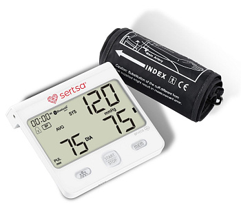 Автоматический тонометр на плечо для измерения артериального давления sertsa®/СЭРЦА Смарт Моӯны (DBP-6175)